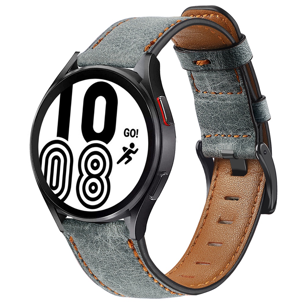 Galaxy Watch Active Leather Band Genuine Leather Band For Samsung Galaxy  Watch 5/5 Pro 45mm Galaxy
