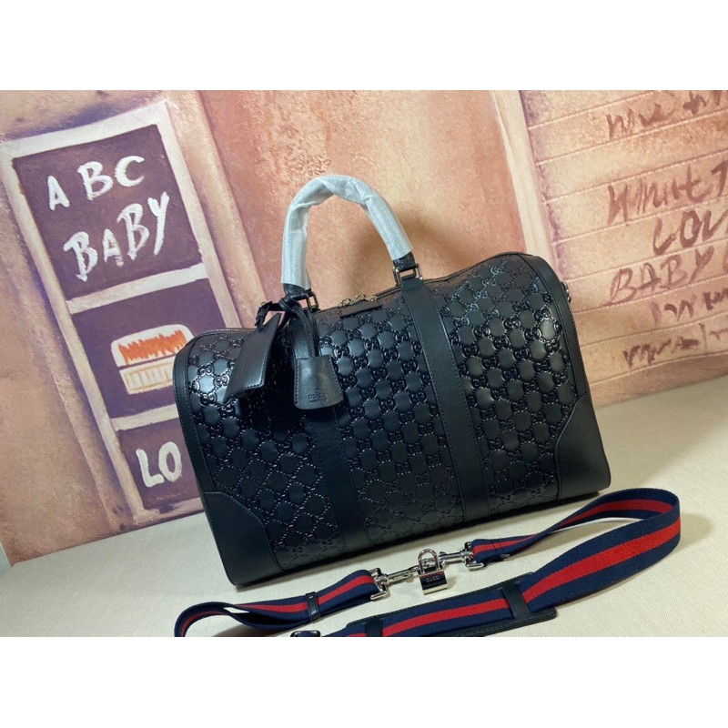 Gucci 3 Pcs Black Elegant Set – Bag, Sneakers and Wallet – peehe