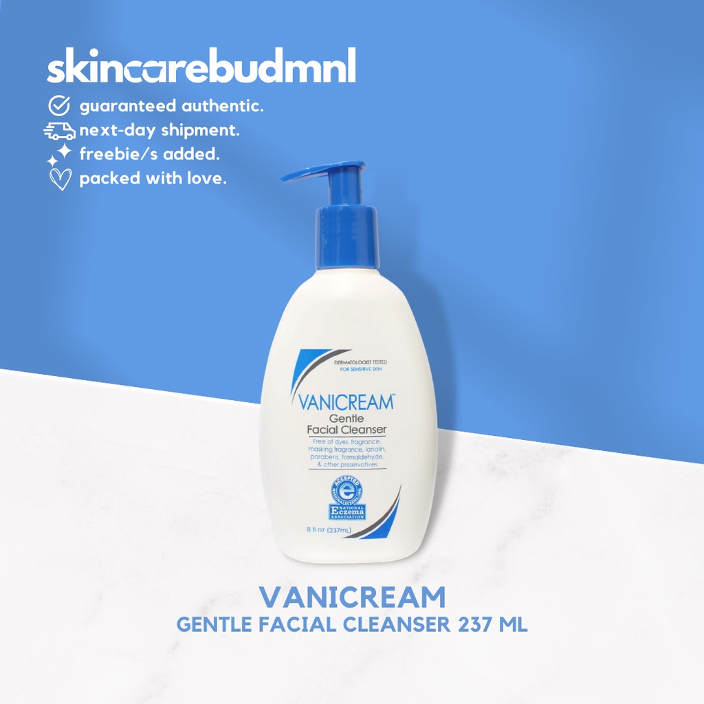 Vanicream Gentle Facial Cleanser for Sensitive Skin 8 oz (237 ml) by