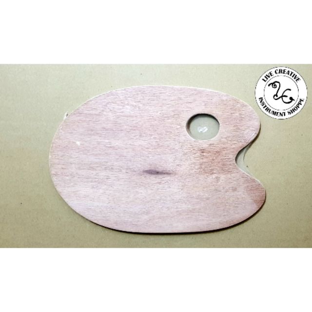 ARTPAC Oval Plywood Palette - 30cm x 40cm | Shopee Philippines