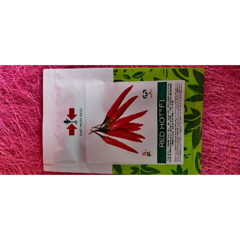 HOT PEPPER HYBRID SEEDS SILING LABUYO SEEDS RED HOT F1 425SEEDS SACHET ...