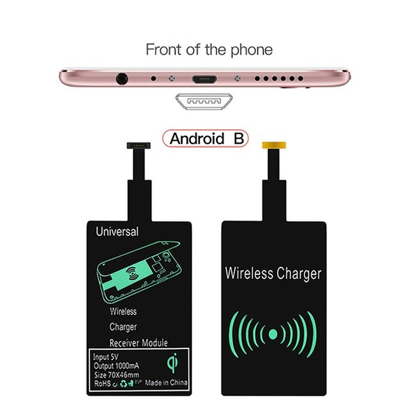Charger Receiver Samsung A20 Compatible With Wireless Charging