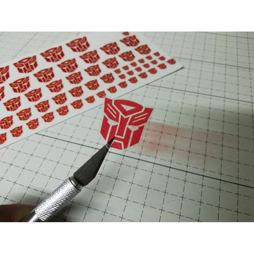 Autobots Logo Sticker (Clear Background) | Shopee Philippines
