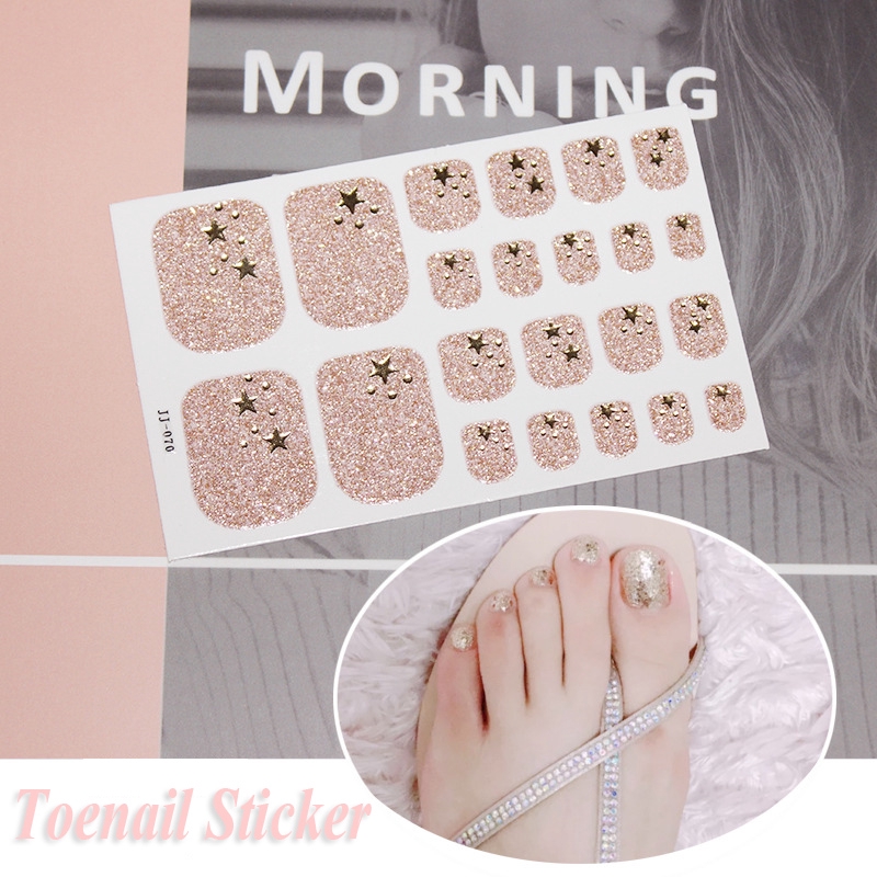 (Not UV Sticker) JJ061-080 DIY Toe Normal Sticker Fashion Regular ...