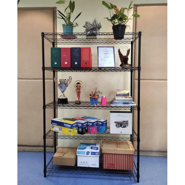 HEAVY DUTY WIRE RACKS / STEEL RACKS ORGANIZER | Shopee Philippines