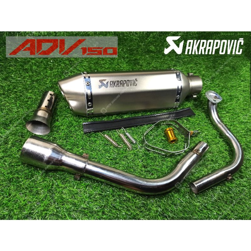 HONDA ADV150 ADV160 AIRBLADE160/150 Akrapovic / SC Project CR-T Full ...