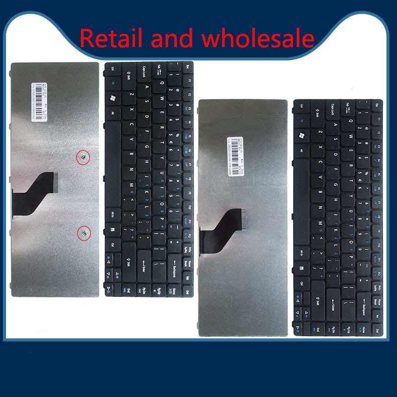 Spanish (Spain) Laptop Keyboard For Acer Aspire 4349 4738Z 4752G - Black