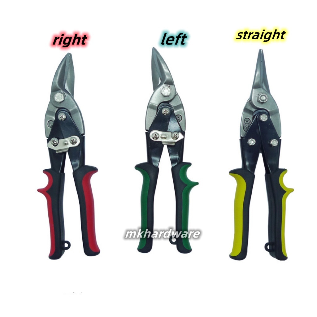 anton10inch Aviation Snip Straight/Left/Right 250mmn Steel Metal Cutter ...