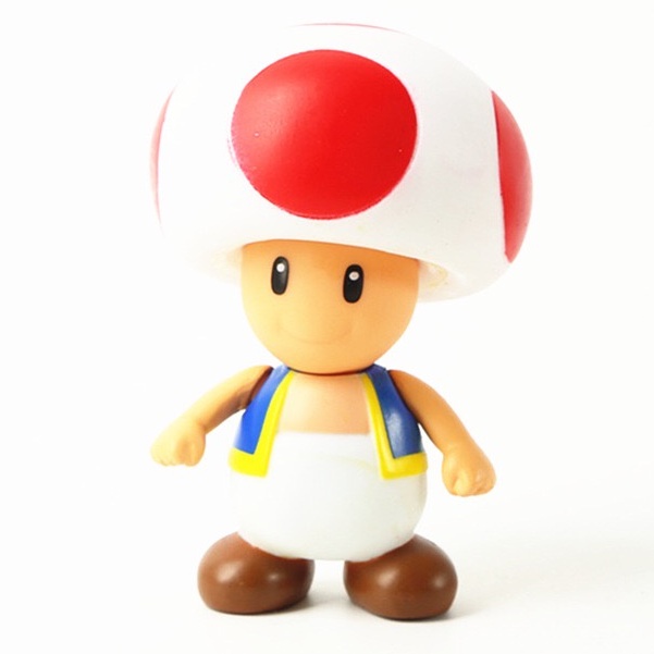 12cm Cute Super Mario Brothers Mario Luigi Yoshi Princess Tode Bowser ...