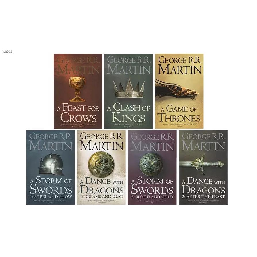 ♟ a Song of ice and Fire game of thrones book set A Game of Thrones ...