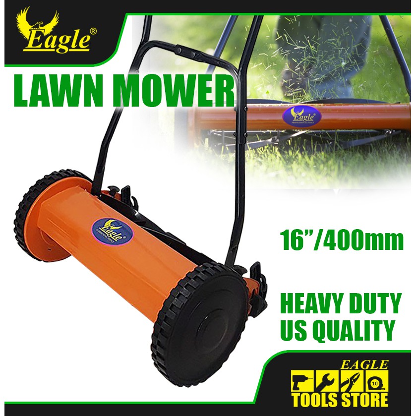 Heavy Duty Hand Push Lawn Mower 16 Inch / 400MM Eagle Professional ...