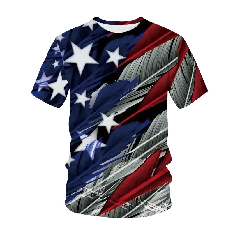 Men Women T Shirt New USA UK Croatia Flag 3D Print T-shirt Fashion