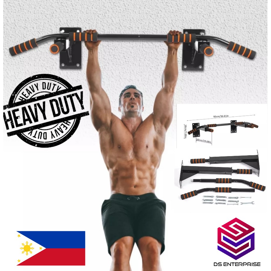 High Quality Heavy Duty Pull Up Bar Wall Mounted Chin Up Bar For