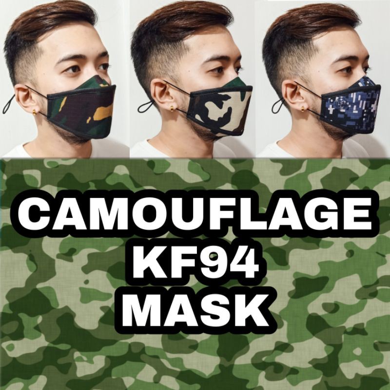 Camouflage KF94 Mask (Washable & Reusable) Shopee Philippines