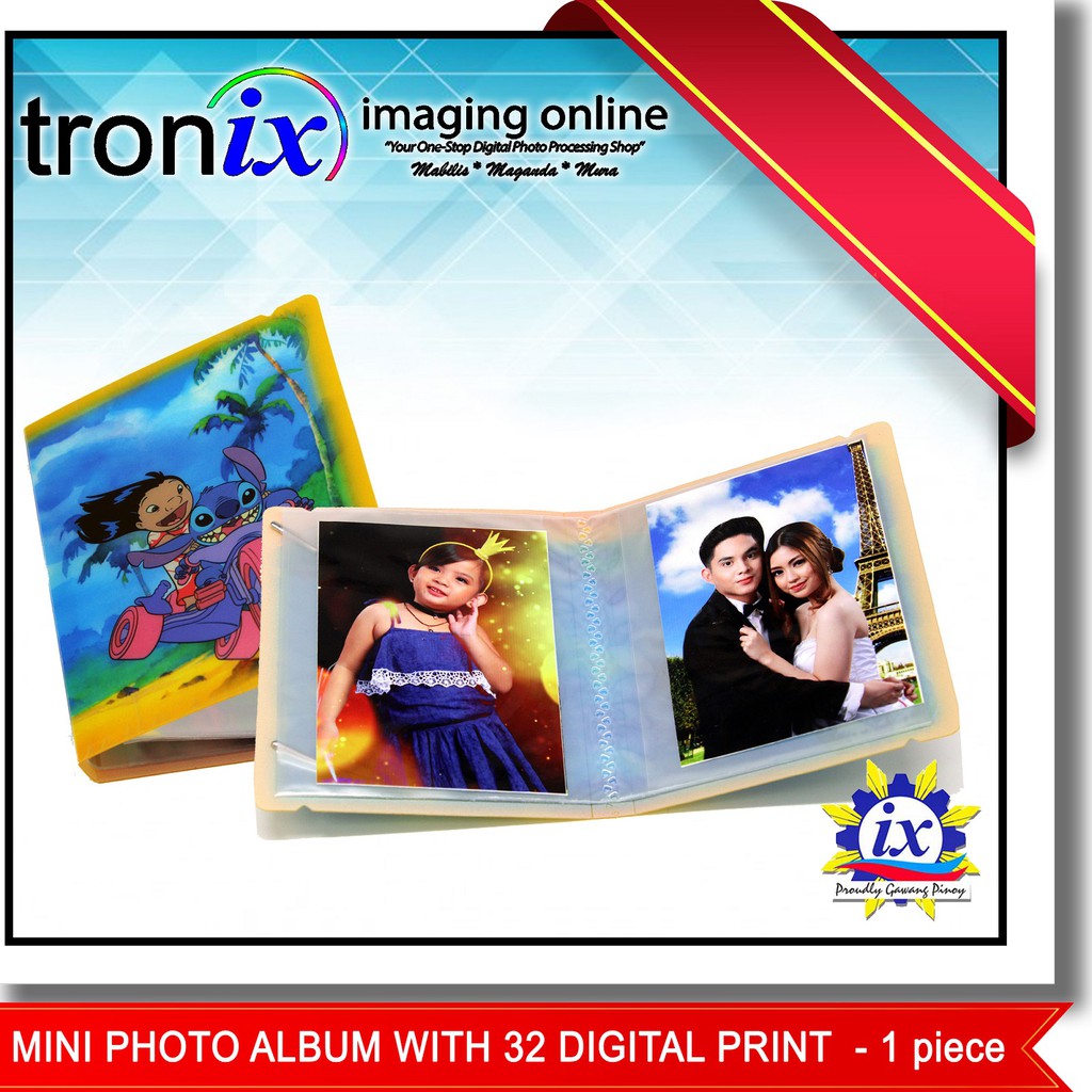 Tronix Imaging Mini Photo Album with 32pcs Photo Print Shopee Philippines