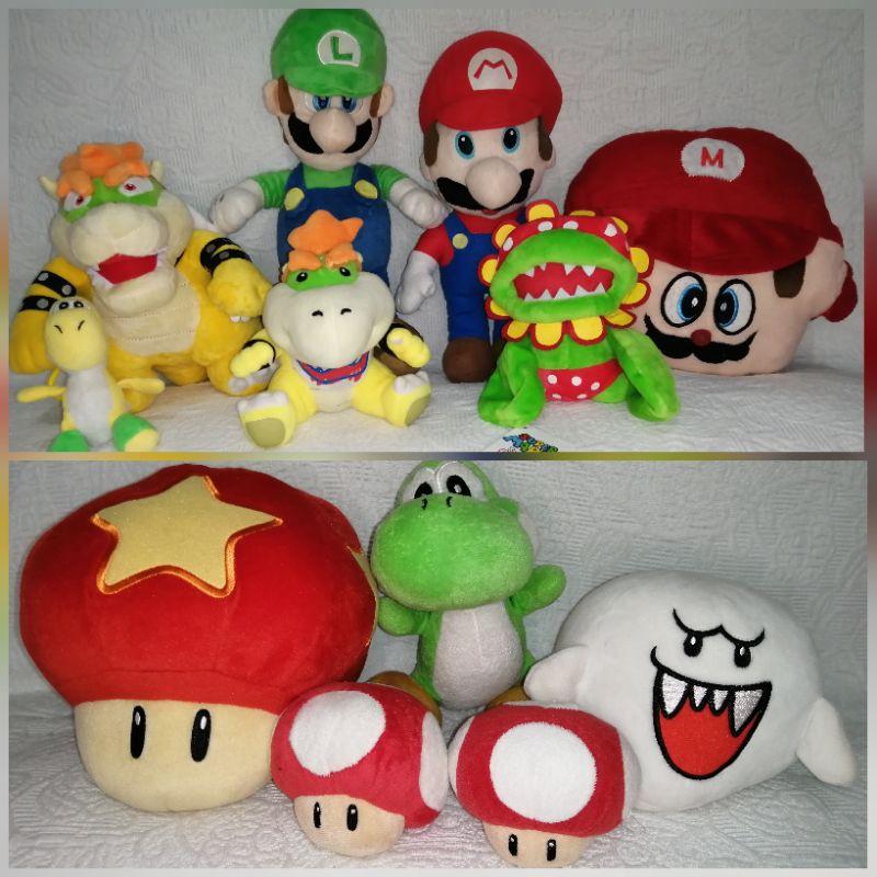 Super Mario Characters Plush Stuffed Toys