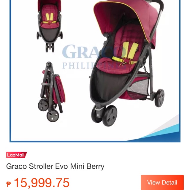 Graco evo stroller clearance price