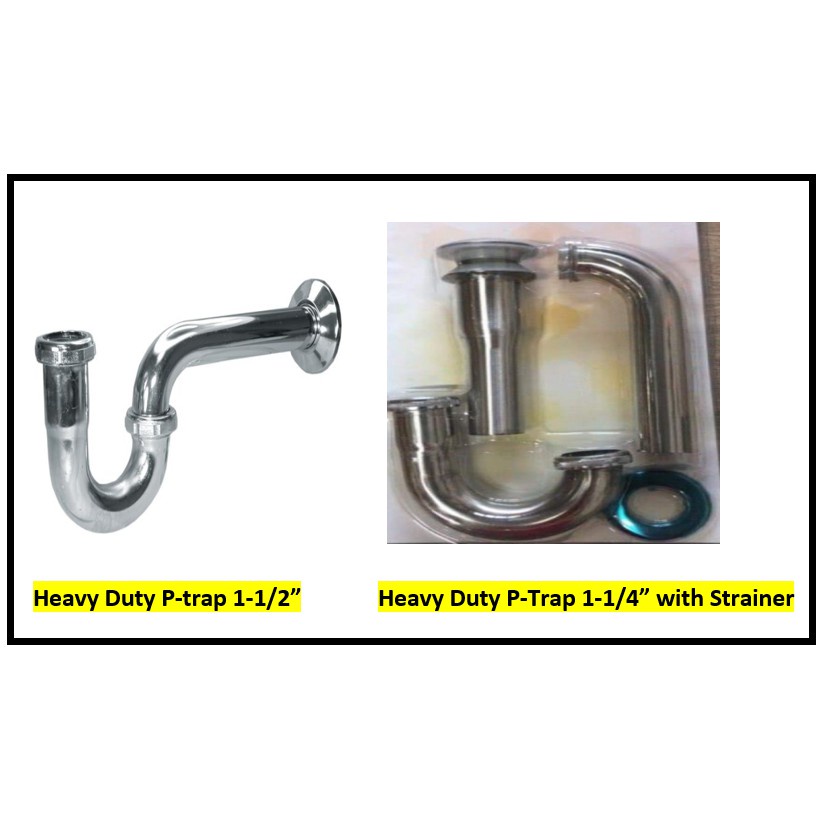 Armstrong Heavy Duty Ptrap 11/4" with Strainer for Lavatory