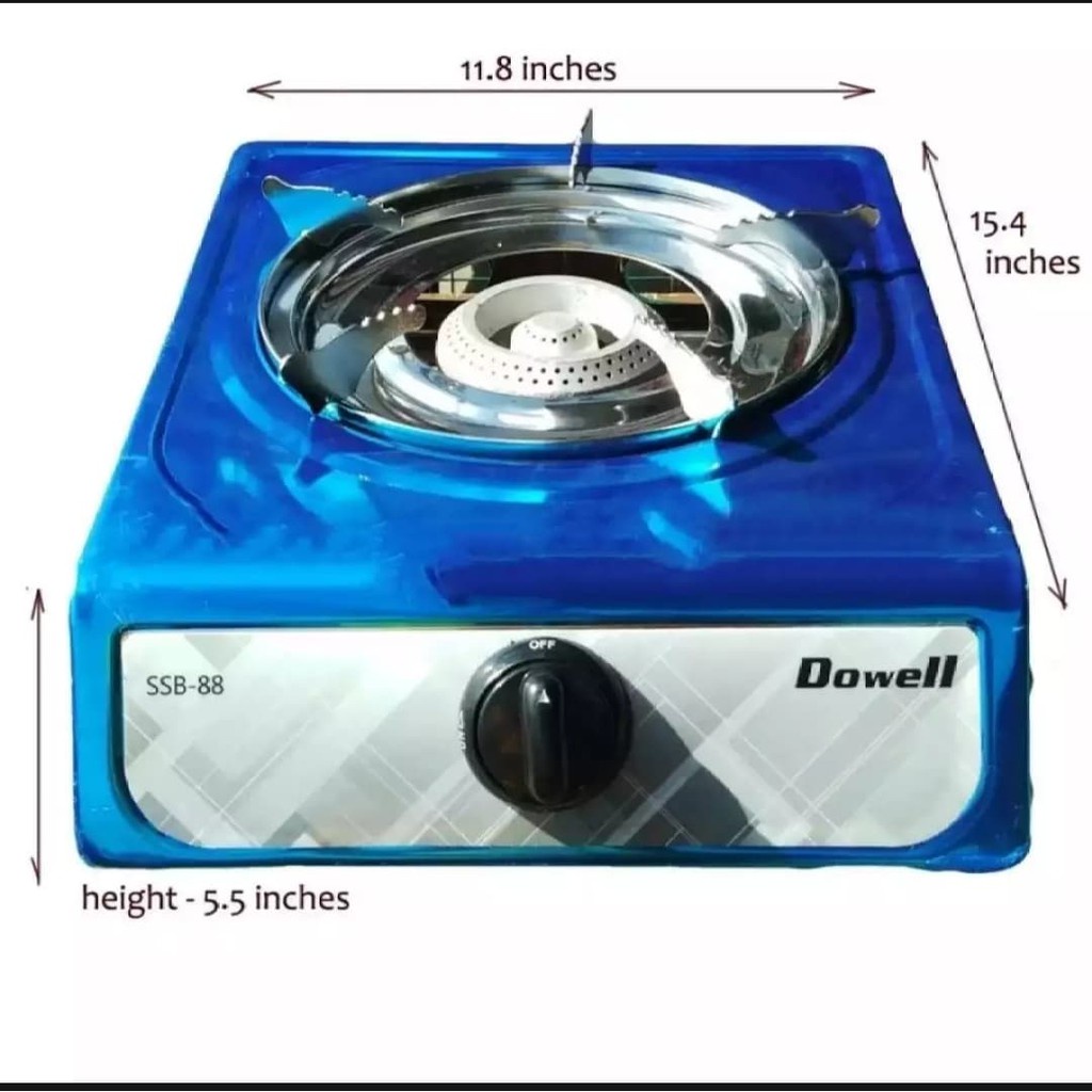 DOWELL GAS STOVE SSB88 SINGLE BURNER Shopee Philippines