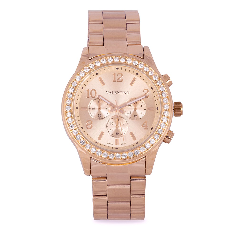 Valentino rose 2025 gold watch