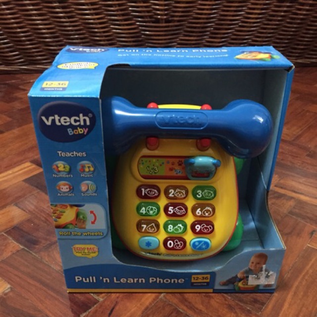 Vtech pull best sale n learn phone