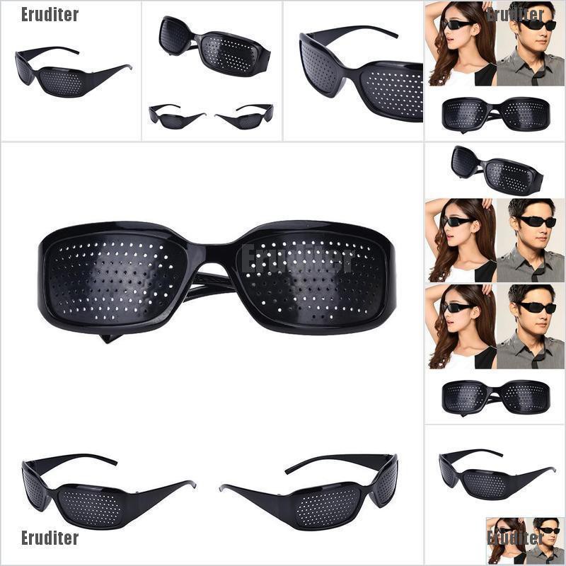 Occhiali A Fori Stenopeici Anti-affaticamento - Foto 11