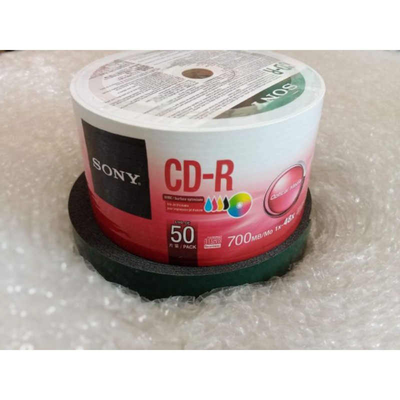 Sony CD-R Inkjet Printable 50's 700Mb/Mo up to 48x | Shopee Philippines