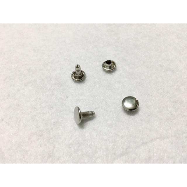 Silver Rivets 10x8mm (10 sets/pack) | Shopee Philippines