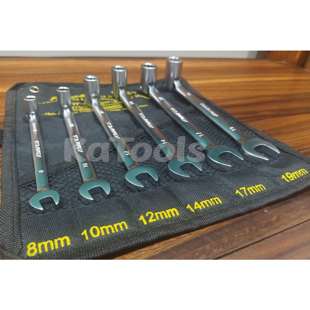 FLYMAN 6PCS COMBINATION SOCKET 8-19MM | Shopee Philippines