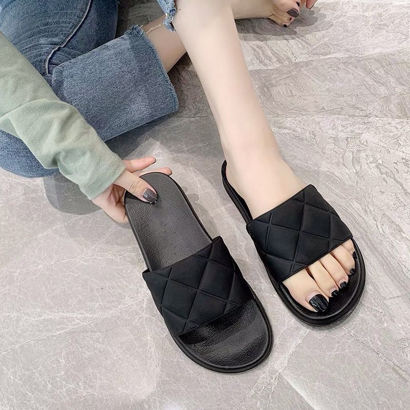 Jvf Korean Ladies Slides Rubber Slippers (Add1size) #SL-780 | Shopee ...