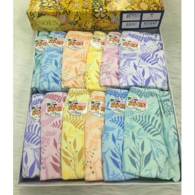 Soen panty for women Panty for women 12pcs Simless panty Seemless panty