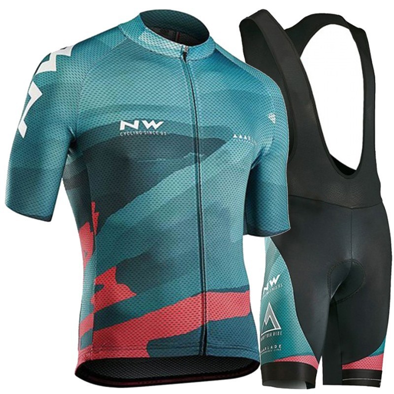 Nw Cycling Jersey Set Short Sleeve Cycling Jersey Dirt Bike Road