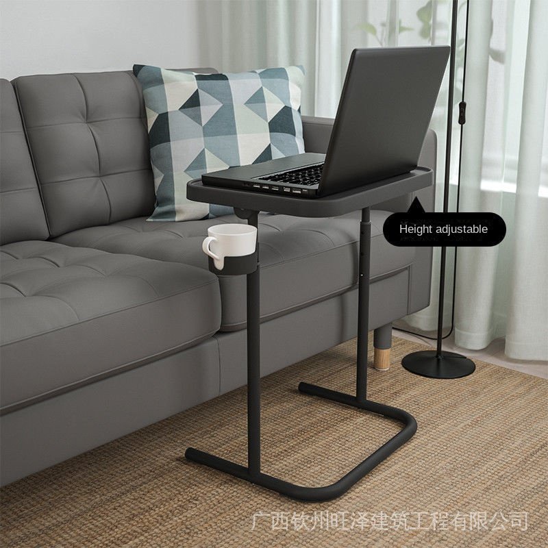 IKEA same simple computer table adjustable folding side table lazy sofa ...