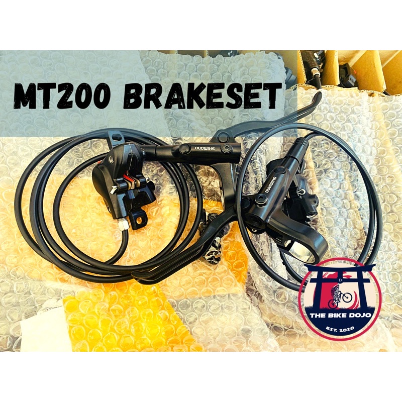 Shimano MT200 Hydraulic Brakeset for MTB Shopee Philippines