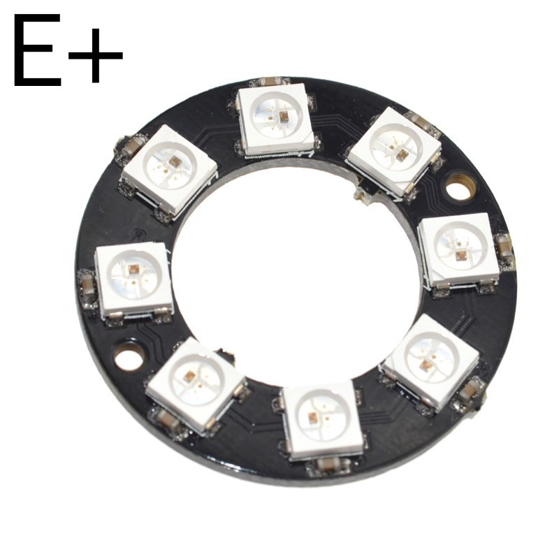 RGB LED Ring 8 Bits LEDs WS2812 5050 RGB LED Ring Lamp Light with ...