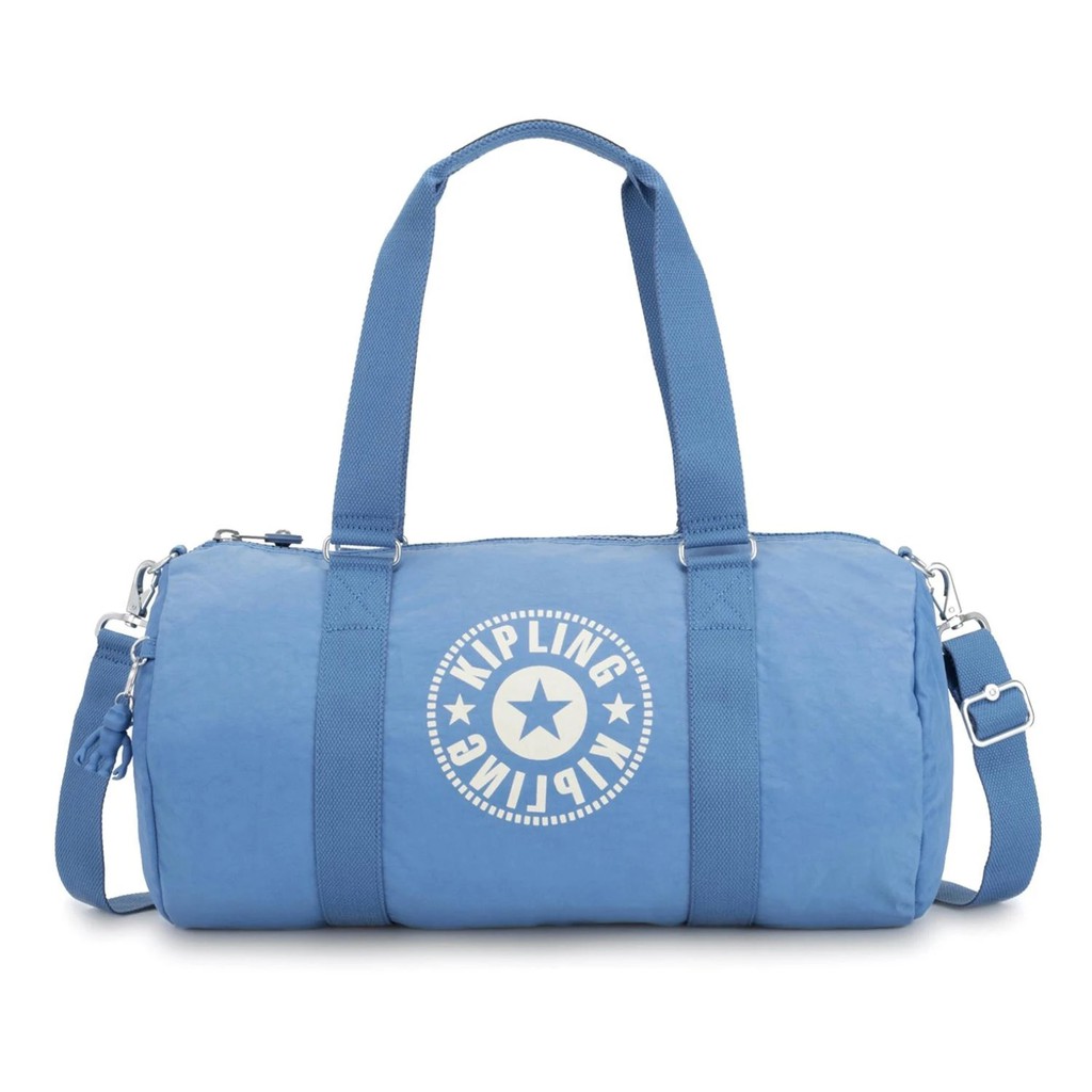 Authentic KIPLING ONALO DUFFLE BAG LIVELY BLUE Shopee Philippines