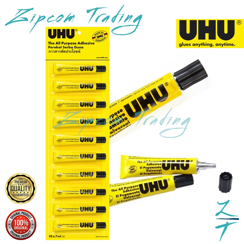 UHU All Purpose Adhesive Glue / Super Glue (7ml/20ml/35ml/125ml) Shopee Philippines