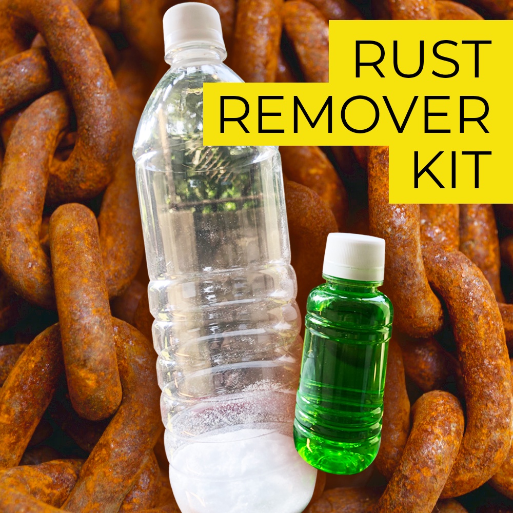 Engine and General Rust & Stain Removal Kit (Just add water and mix ...