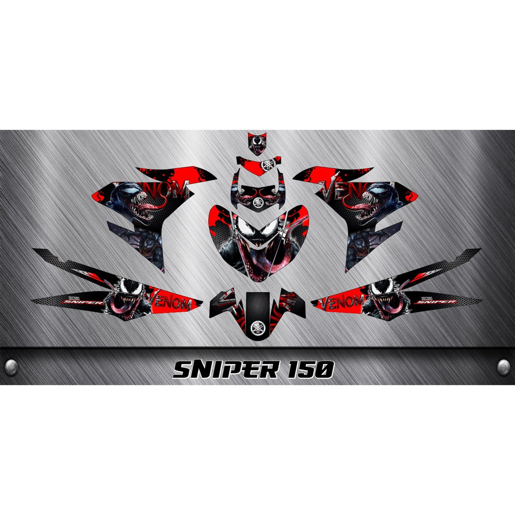 SNIPER 150 DECAL KIT (2017-2018) | Shopee Philippines