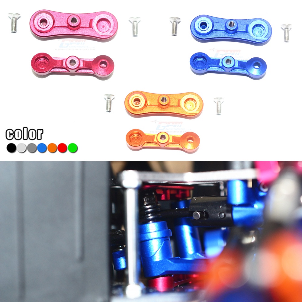 Rote Alu-Radadapter Für Losi Super Baja Rey - 5mm Breiter Für Mehr Stabilität