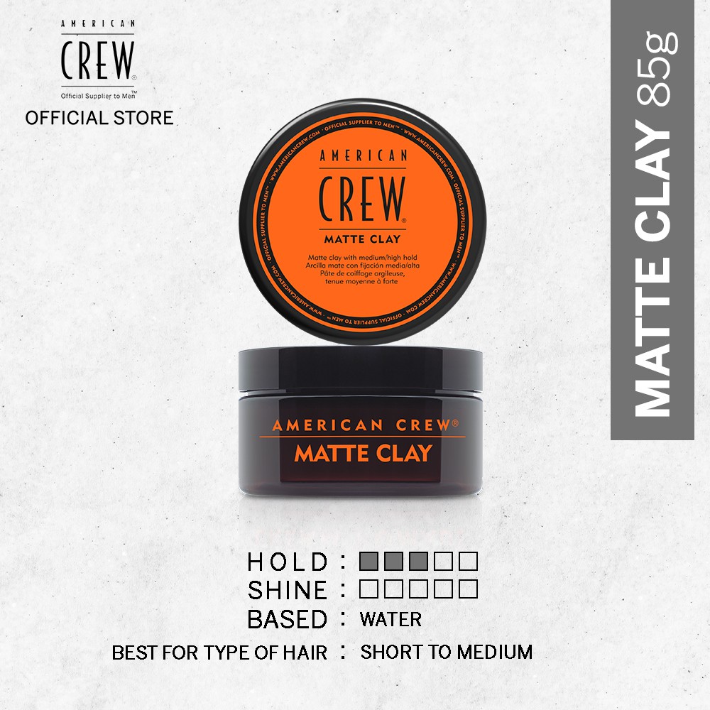 American Crew Matte Clay 85g Shopee Philippines