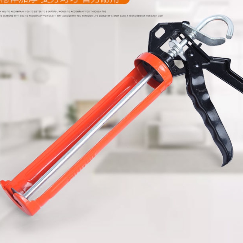 Pro Hand Caulking Guns Rotating Barrel Ladder Hook Heavy Duty Caulking