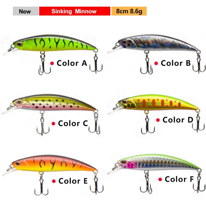 Leurre De Pêche Indiga Stick Bait - Coule Fast 80g - Black Tiger (2170) - Neuf