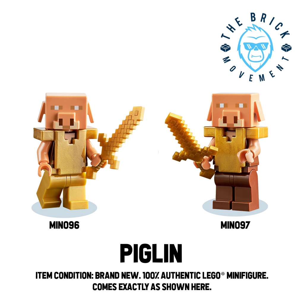 Piglin lego discount