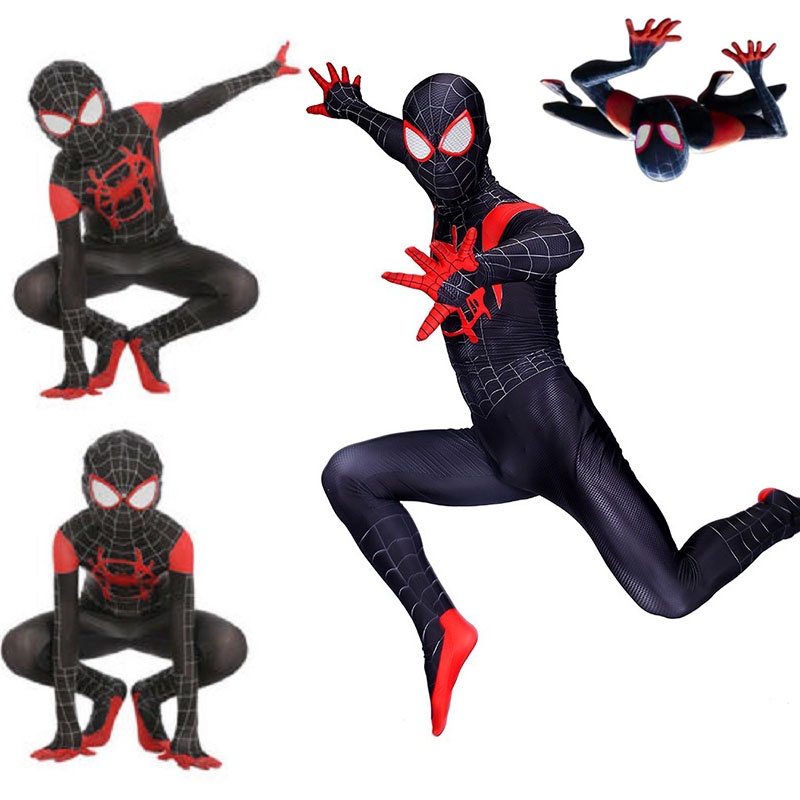 Miles Morales Costume Miles Animated Version Cosplay Costume