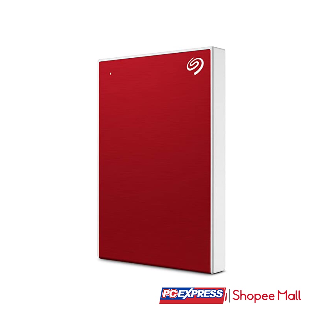 SEAGATE EXTERNAL HARD DRIVE 2TB ONE TOUCH SLIM RED Shopee Philippines