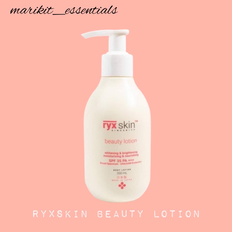 WITH FREEBIE] RYX BEAUTY LOTION (ON HAND) | Shopee Philippines