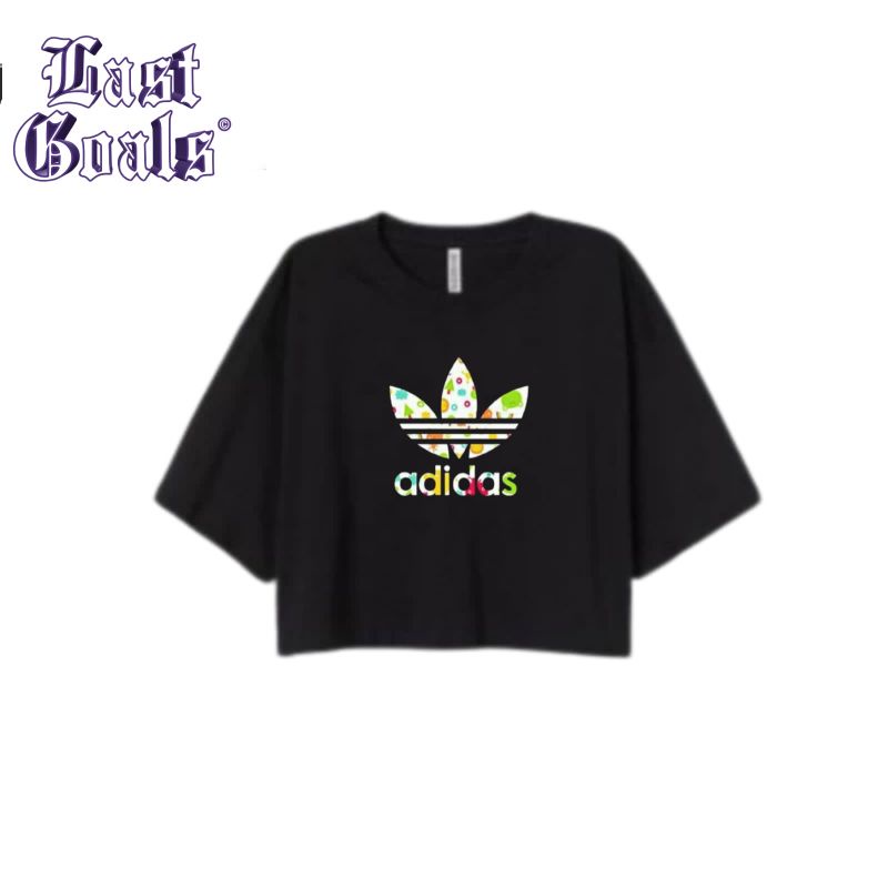 KATUN Adidas crop top/crop tee distro/crop top korea/crop top tshirt