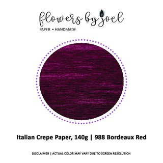 Red-Violet Italian Crepe Paper