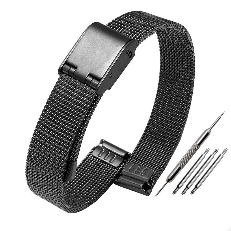 8mm/10mm/12mm/14mm/15mm/16mm/20mm/24 Stainless Steel Watch Strap
